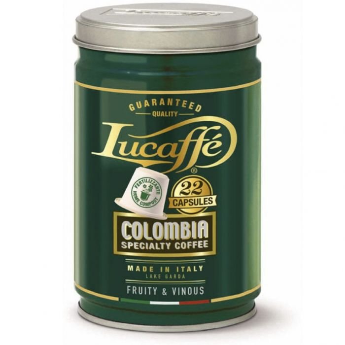 Kафе капсули Lucaffe Colombia Specialty Nespresso съвместими, 22 броя