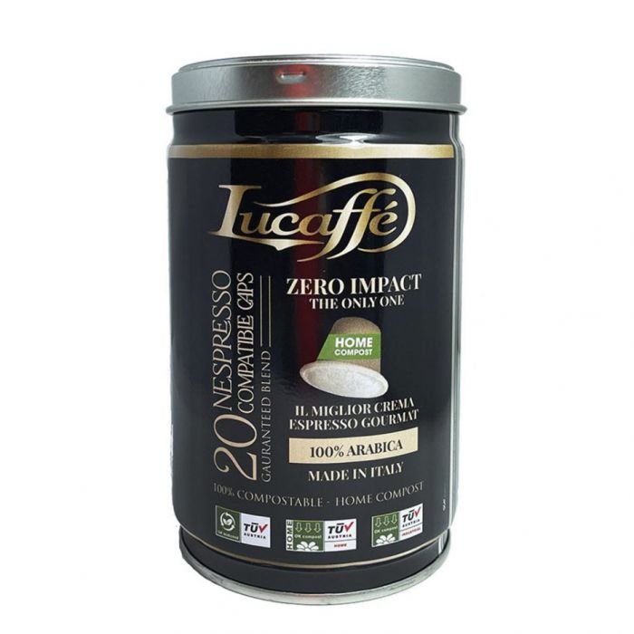Kафе капсули Lucaffe 100% Арабика, Nespresso съвместими, 22 броя
