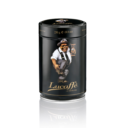 Кафе на зърна в метална кутия Lucaffe Exclusive 100 % Арабика - 250 г