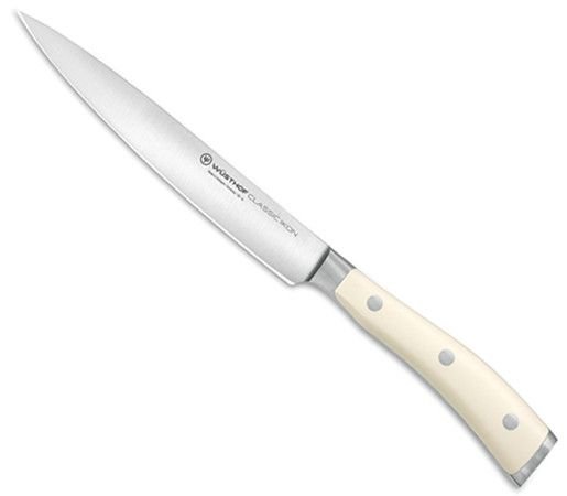 Кухненски нож Wusthof Classic Ikon Crème, тясно острие 16 см