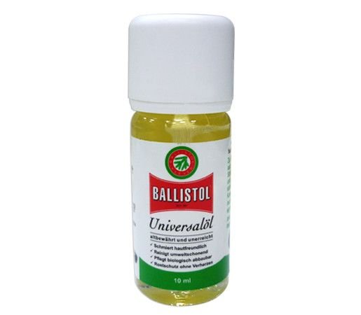 Универсално масло за поддръжка на метал, дърво и кожа Wusthof Ballistol 10 мл