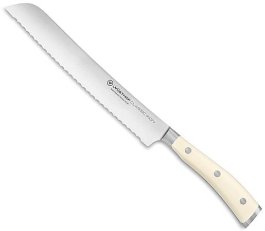 Нож за хляб Wusthof Classic Ikon Crème двойно назъбено острие,  20 см