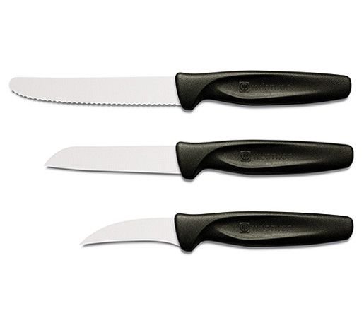 Комплект от 3 броя кухненски ножове Wusthof Black