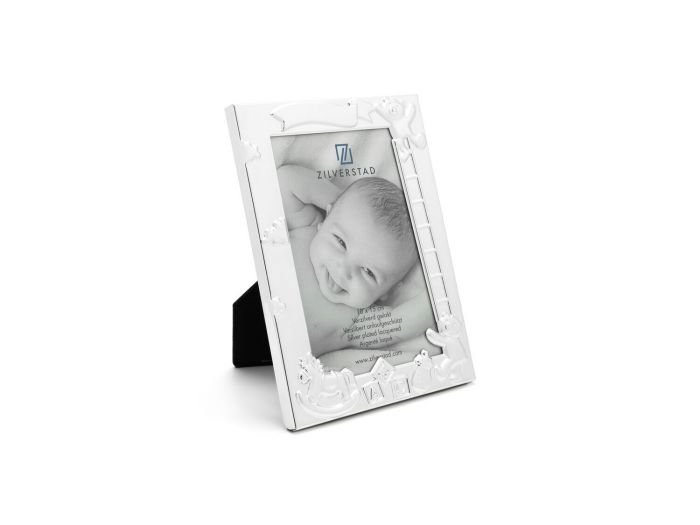 Рамка за снимки със сребърно покритие Zilverstad Baby Abc - 10 х 15 см
