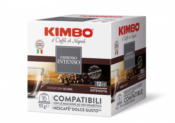 Кафе капсули Kimbo Dolce Gusto Capsules Intenso - 16 бр х 7 г