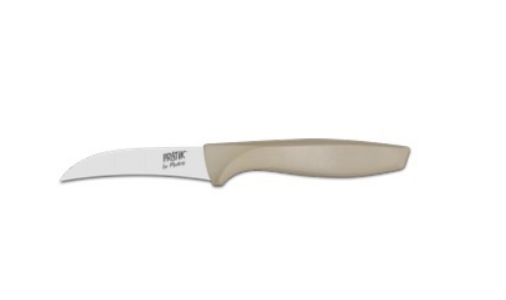 Нож за белене Pirge Pratik 9 см, цвят на дръжка бежов