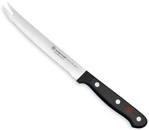 Кухненски нож Wusthof Gourmet двурог, назъбено острие 14 см